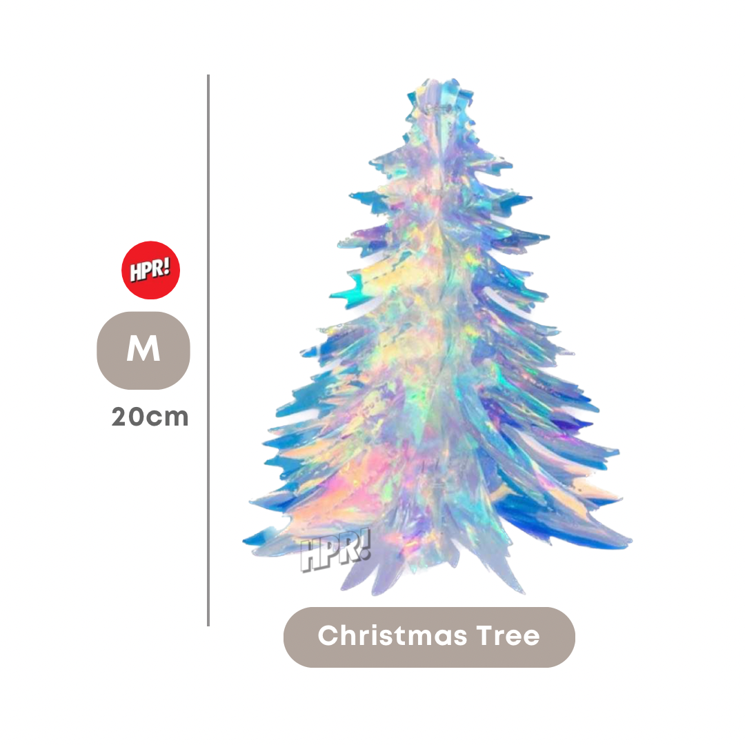 Holographic Honeycomb Foil Hanging Star Party Decoration