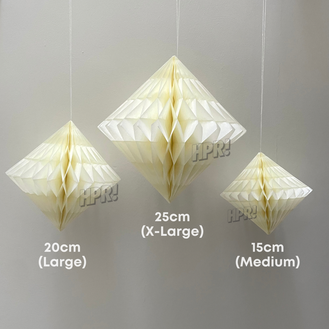 Diamond Paper Lanterns