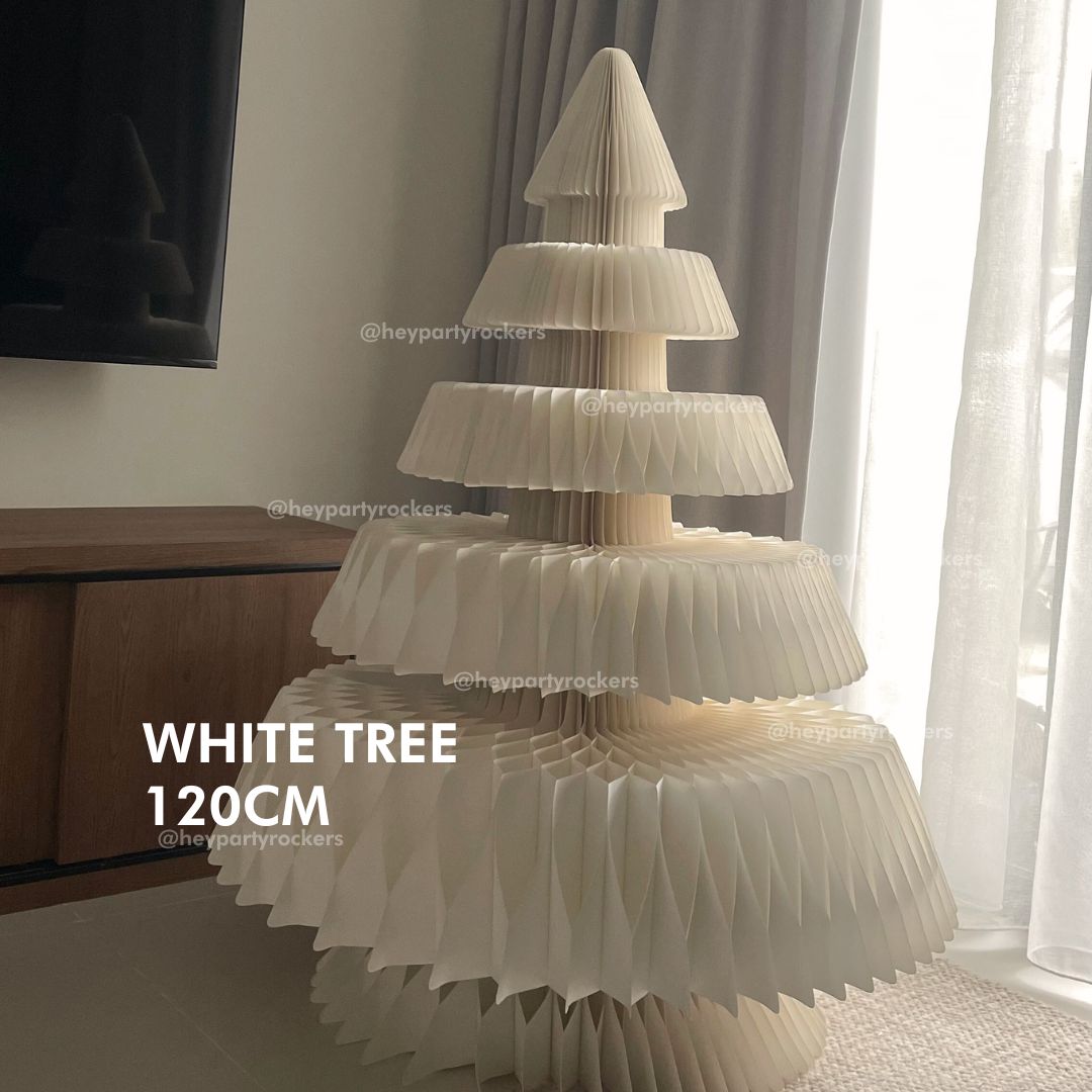 BIG Standing Paper Christmas Trees with Magnets