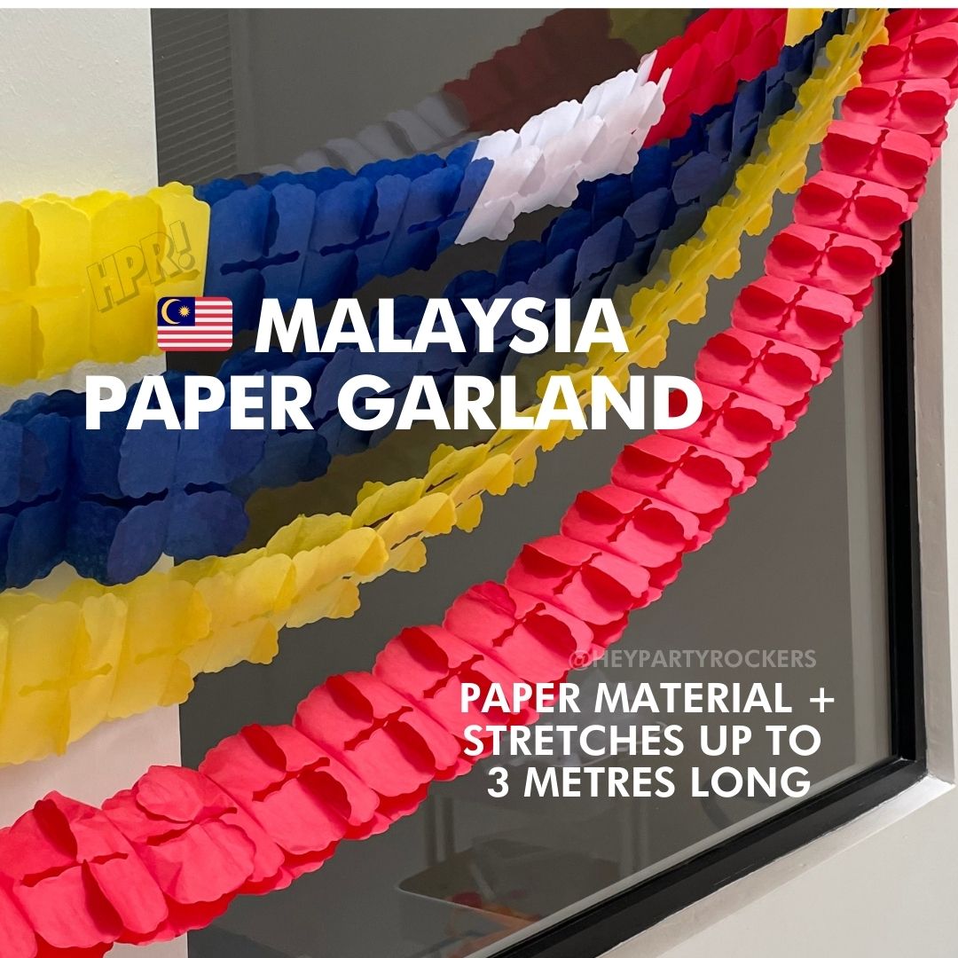 Malaysia Paper Garlands