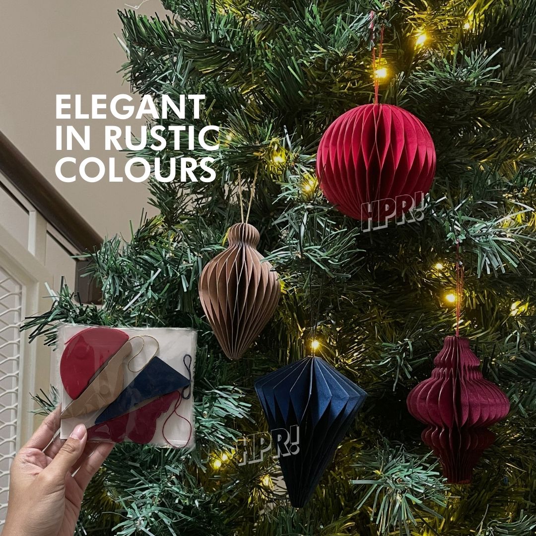 Paper Christmas Ornaments