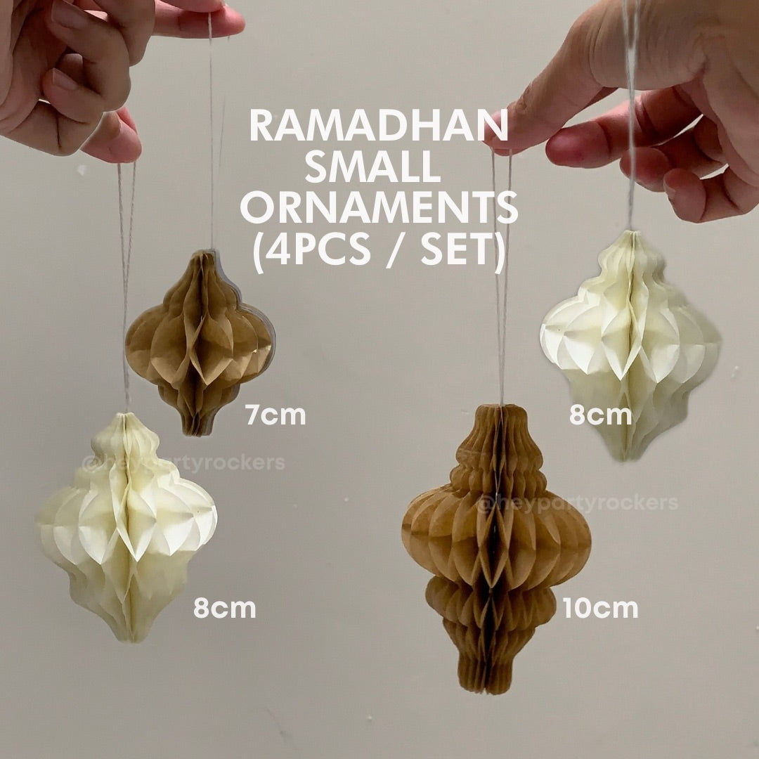 Small Ramadhan Hanging Ornaments Lanterns