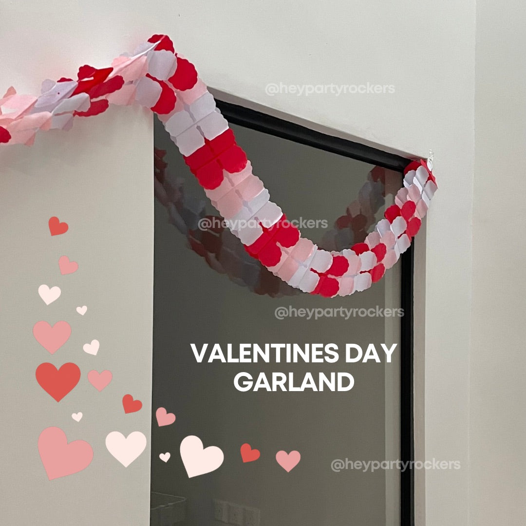 Valentine’s Day Paper Garland