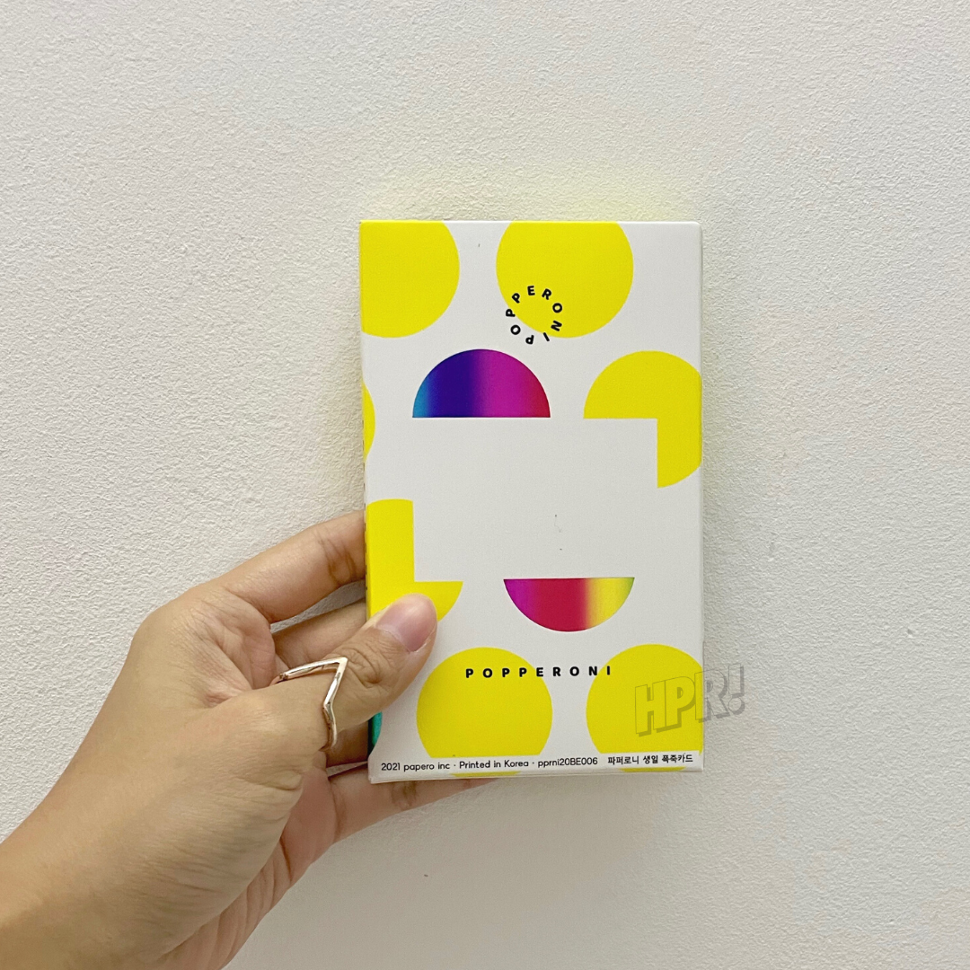 Confetti Popper Birthday Card by Popperoni Korea