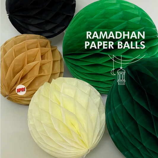 Ramadhan Paper Balls
