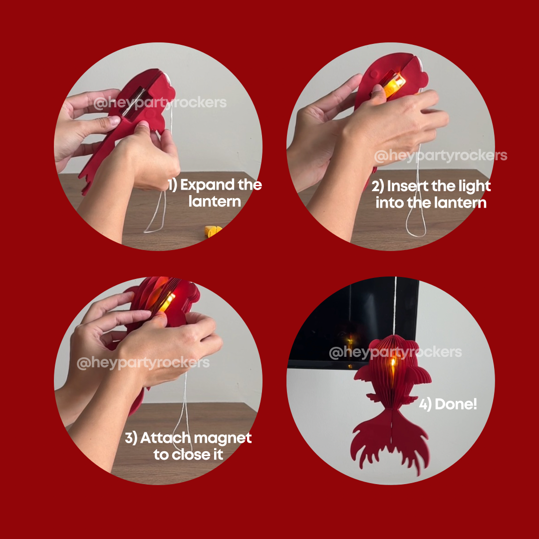 Hanging Fish Lantern for Chinese New Year Decorations