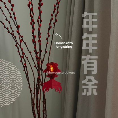 Hanging Fish Lantern for Chinese New Year Decorations