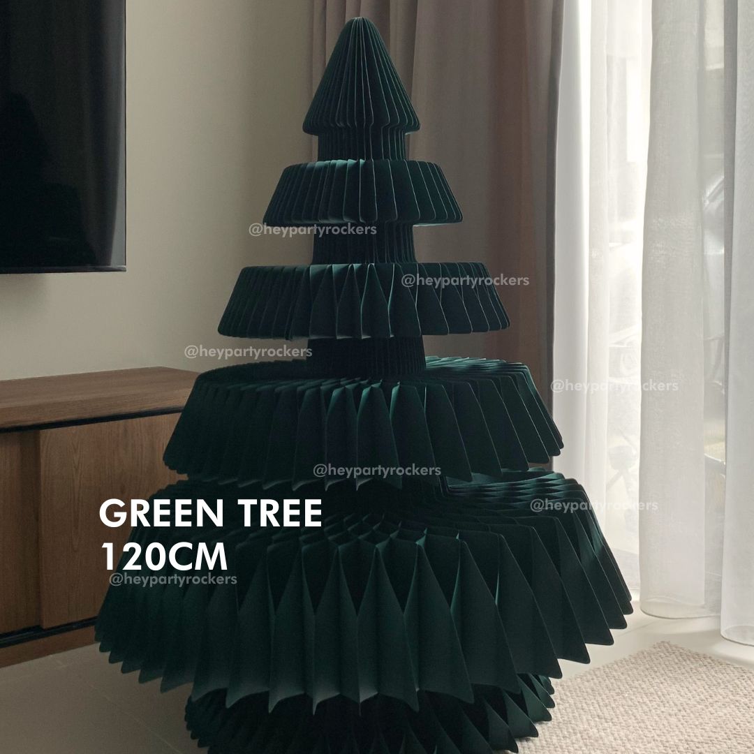 BIG Standing Paper Christmas Trees with Magnets