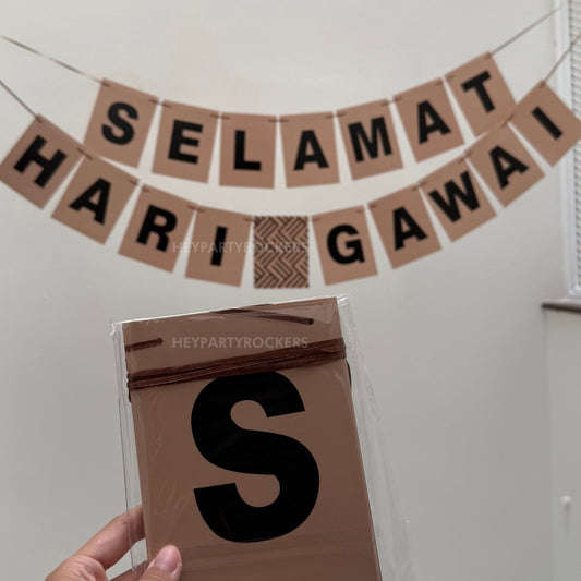 Selamat Hari Gawai Banner Decoration