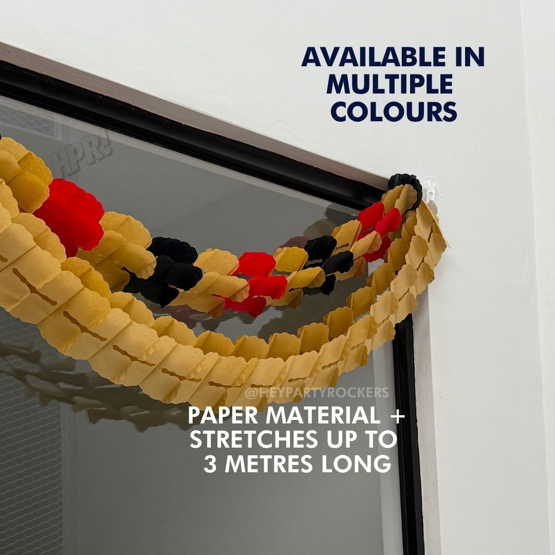 Hari Gawai Paper Garland