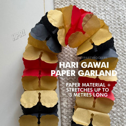 Hari Gawai Paper Garland