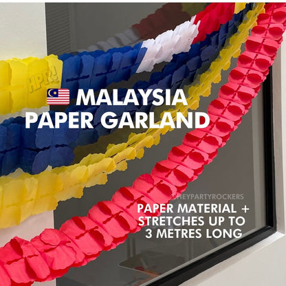 Malaysia Paper Garland