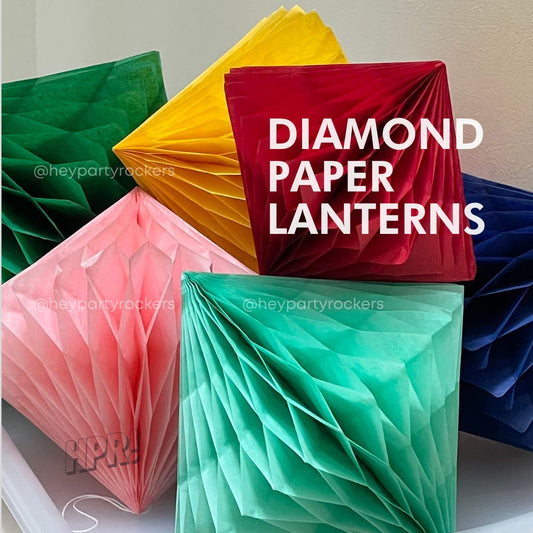 Diamond Paper Lanterns