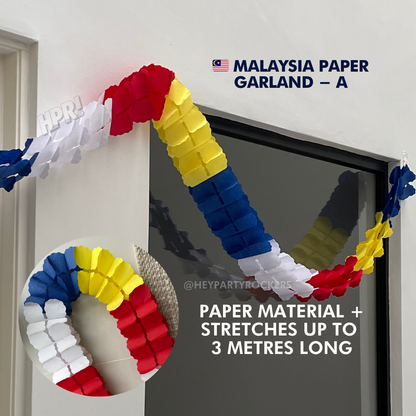 Malaysia Paper Garlands