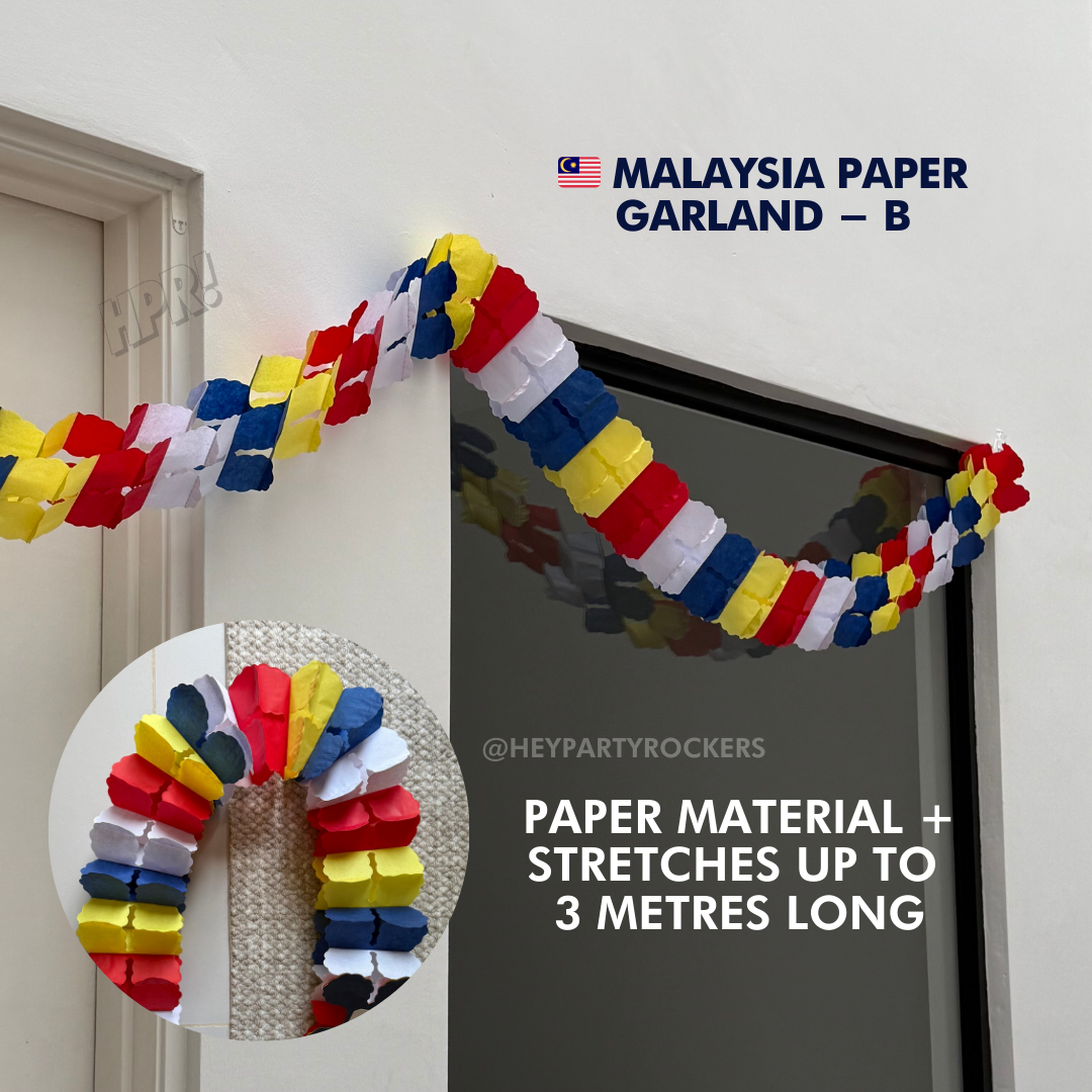 Malaysia Paper Garlands