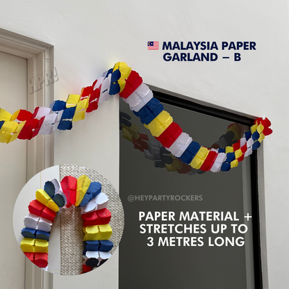 Malaysia Paper Garlands