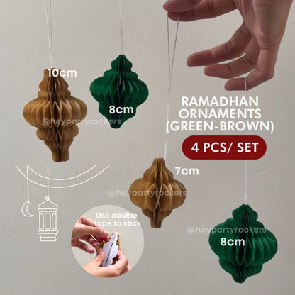 Small Ramadhan Hanging Ornaments Lanterns