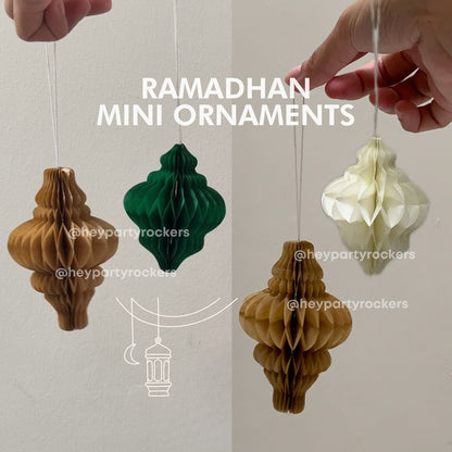 Small Ramadhan Hanging Ornaments Lanterns
