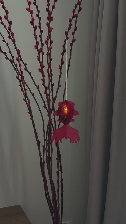 Hanging Fish Lantern for Chinese New Year Decorations