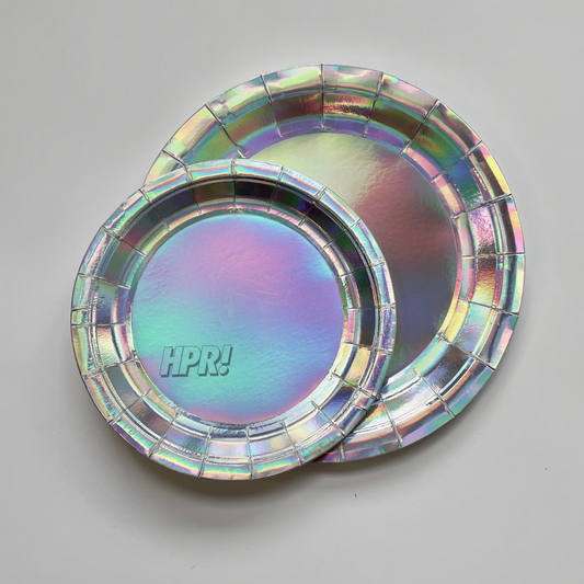 Hologram Party Plate (8 pcs/ pack